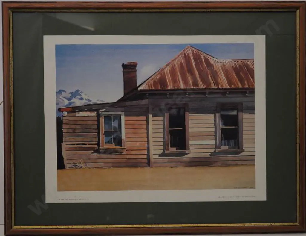 MacCORMICK, W.A. (Bill) (1942-) - The Sunlit Wall, 1986 Image 1++