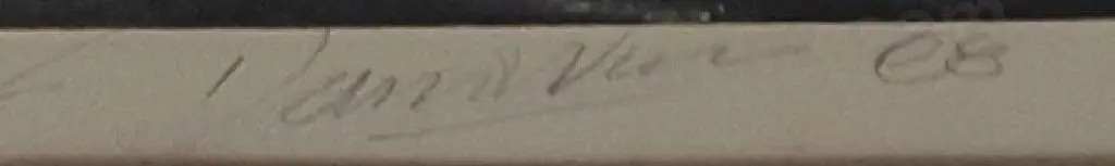 WARR, Malcolm (1939-) - Auckland Outlook looking at Rangitoto Image 1++