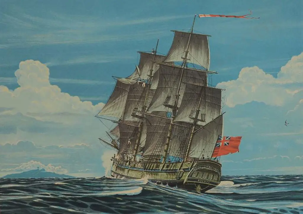 LINTON, Richard (1935-) - Rounding the Horn Image 1++