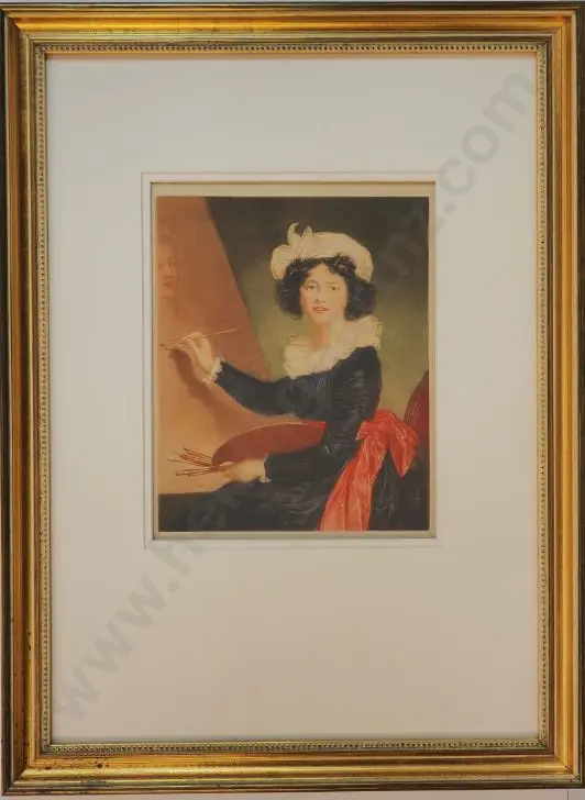 UNKNOWN artist - Woman at Easel Image 1++