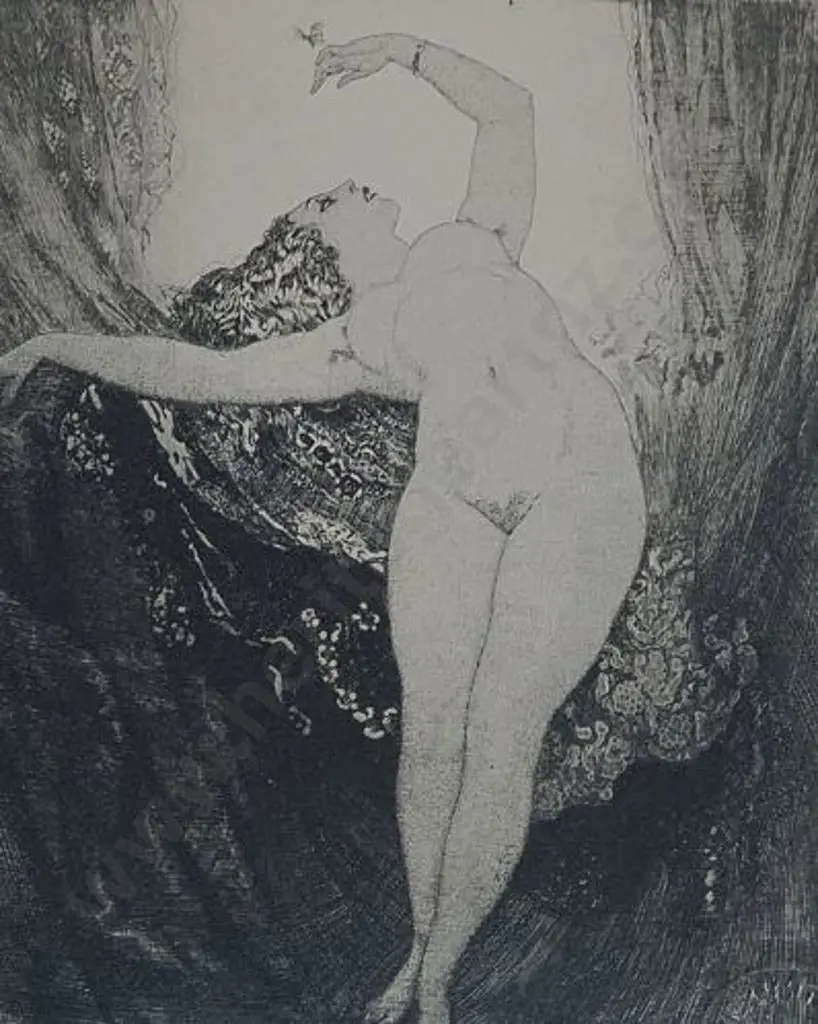 LINDSAY, Norman (1879-1969) - The Butterfly Image 1++