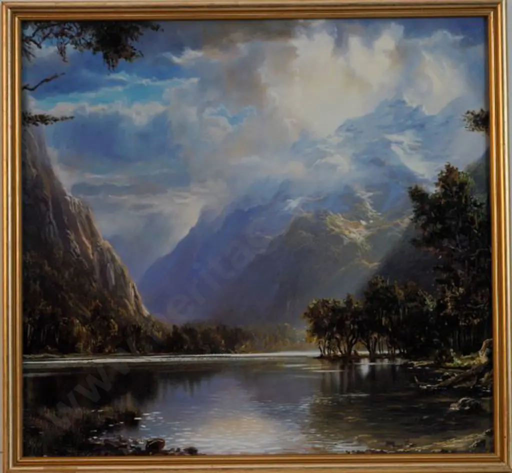 UNKNOWN Artist - Lake Manapouri, Fiordland Image 1++