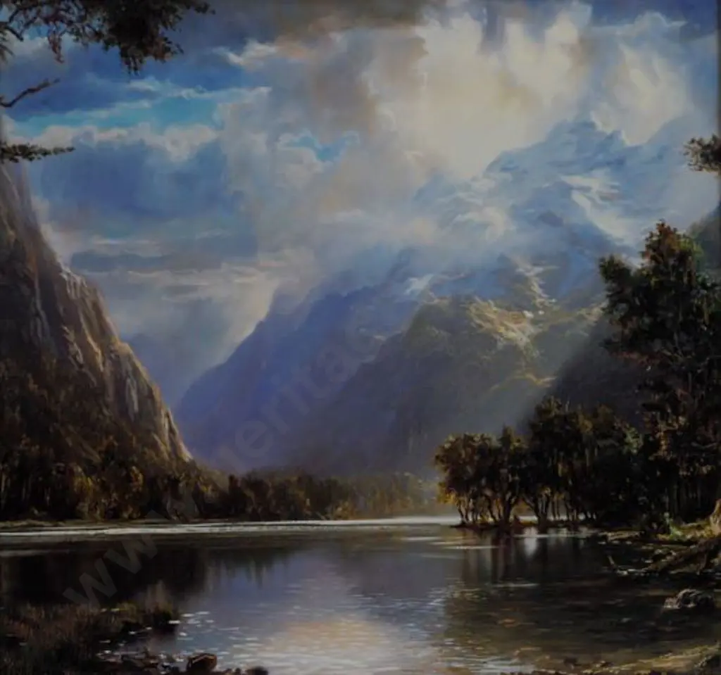 UNKNOWN Artist - Lake Manapouri, Fiordland Image 1++