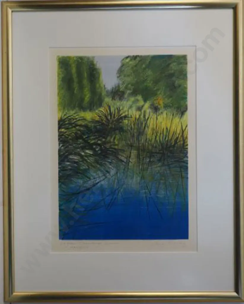 RITCHIE June (working 1980s) - Lagoon, Ohinetonga - Summer Image 1++