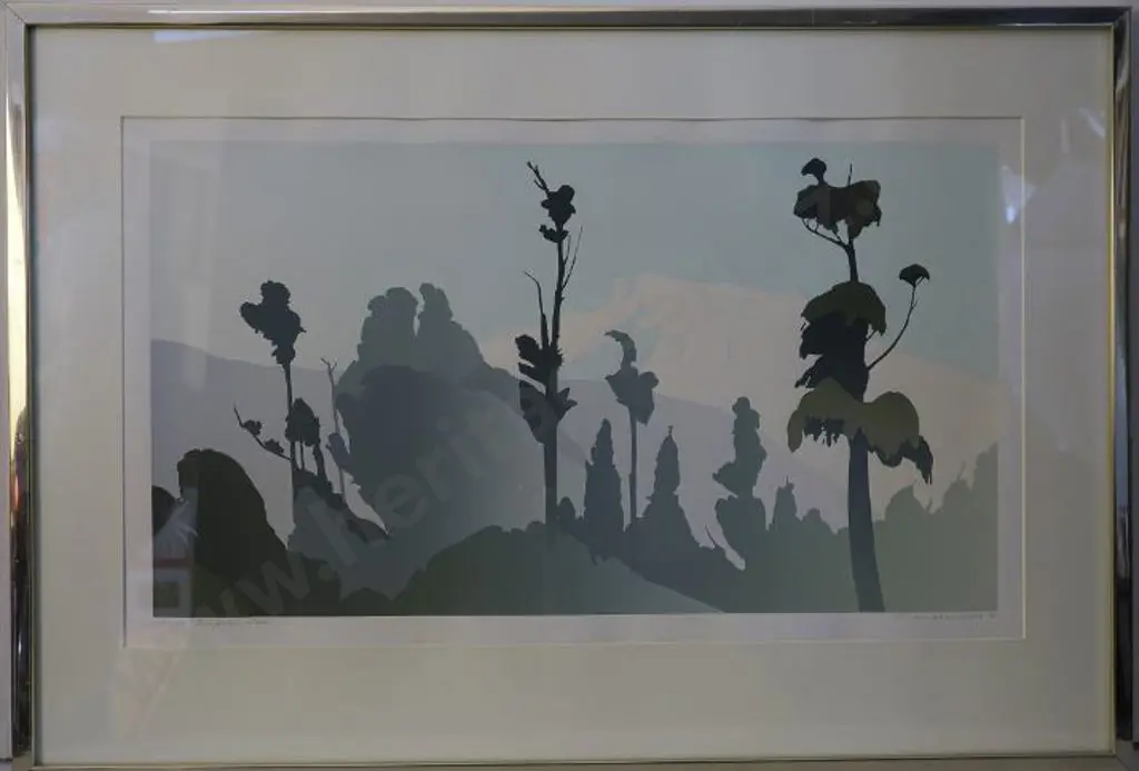 WARR, Malcolm (1939-) - Ruapehu West Image 1++