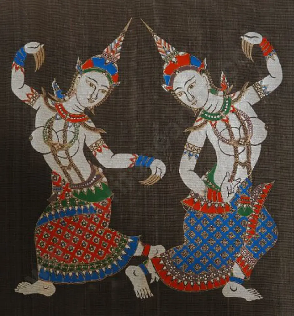 UNKNOWN Artist - Thai Dancers Image 1++