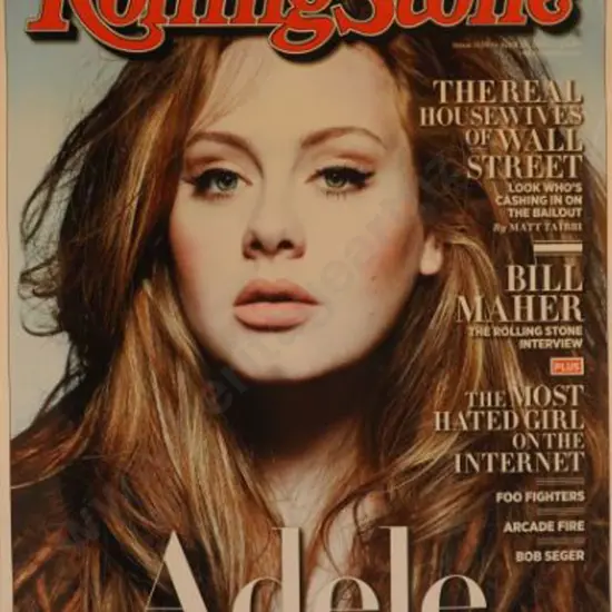 ROLLING Stone Cover - Adele on Cover of Rolling Stone - April 28, 20011