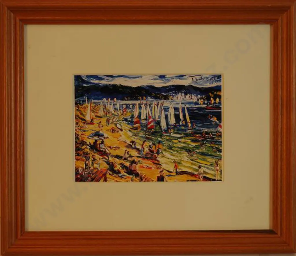 PONDER, Richard (20th Century) - The Bay, Eastbourne Image 1++