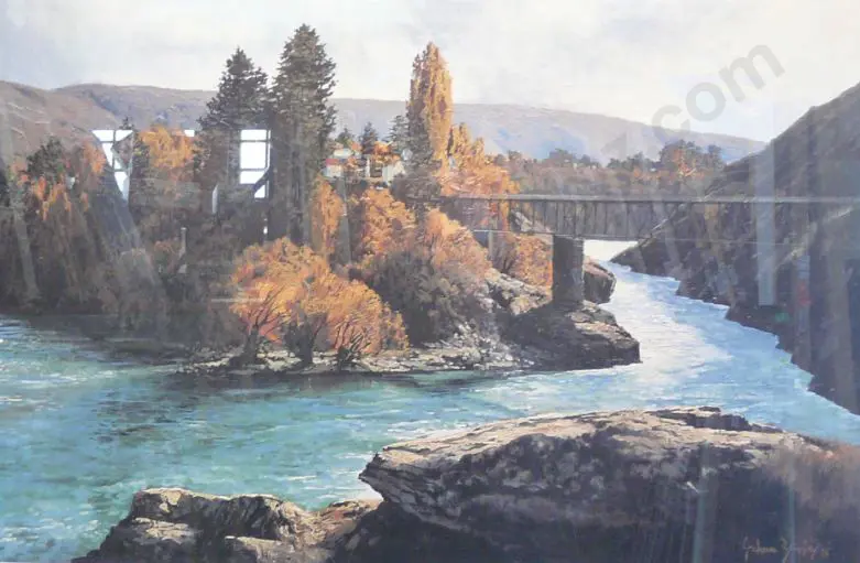 BRINSLEY, Graham (1963-2023) - The Old Cromwell Bridge Image 1++