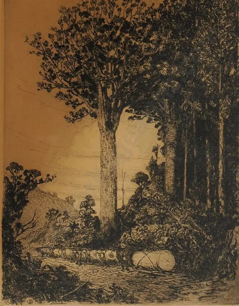 PAYNE, David John (1880-1959) - Monarch of the Bush - Kauri Image 1++