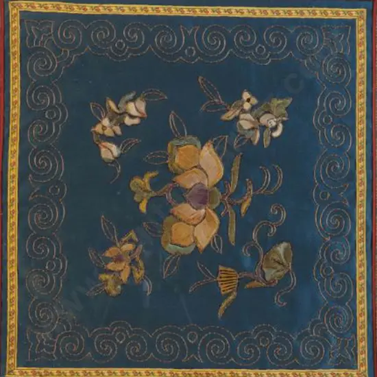 UNKNOWN artist - Embroidered Silk from SIAM