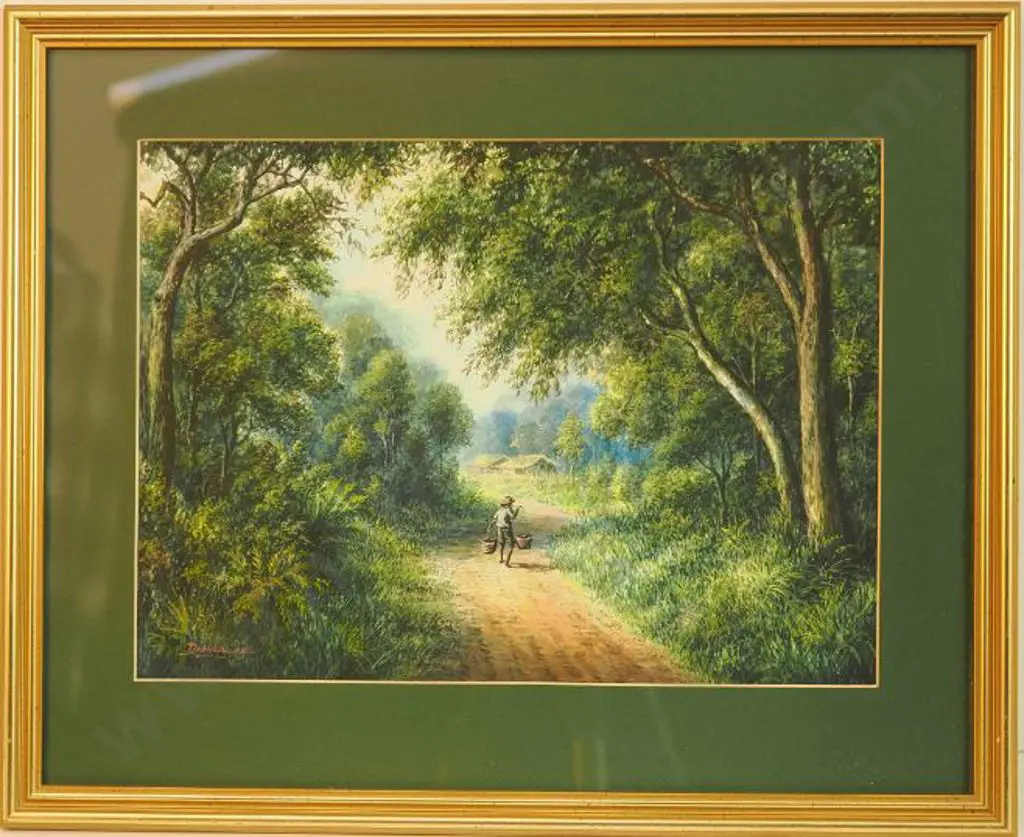 DIAHLIA - Jungle Scene, 1988 Image 1++