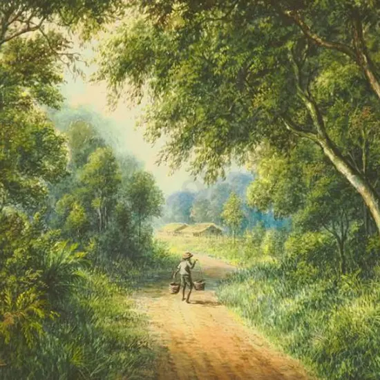 DIAHLIA - Jungle Scene, 1988