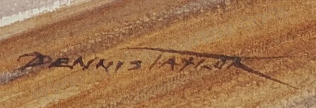 TAYLOR, Dennis (Active 1980s) - Donnington Races, 1937 Image 1++