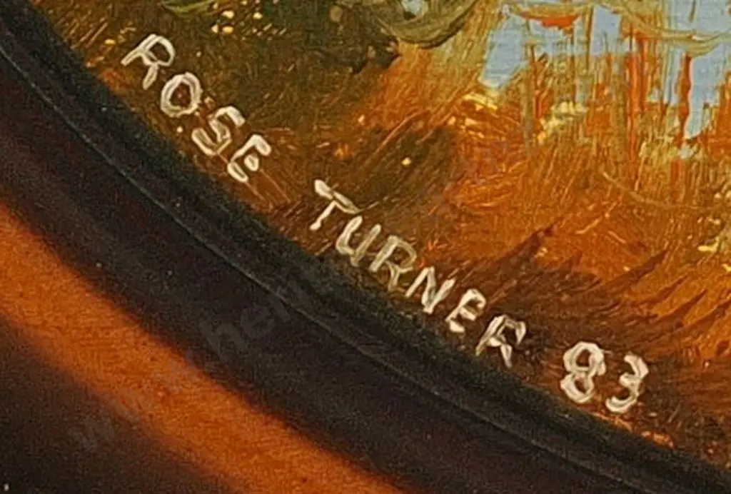 TURNER, Rose - Breakwater, Lake Taupo Image 1++