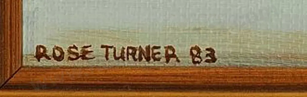 TURNER, Rose - Winter's Day, Tongariro River Image 1++