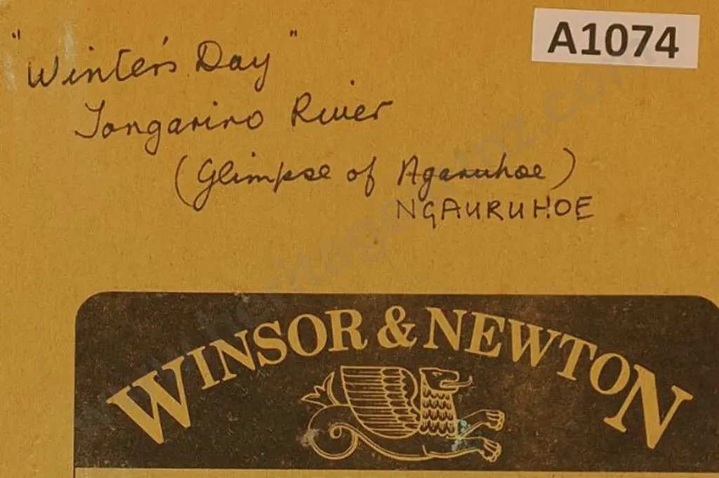 TURNER, Rose - Winter's Day, Tongariro River Image 1++