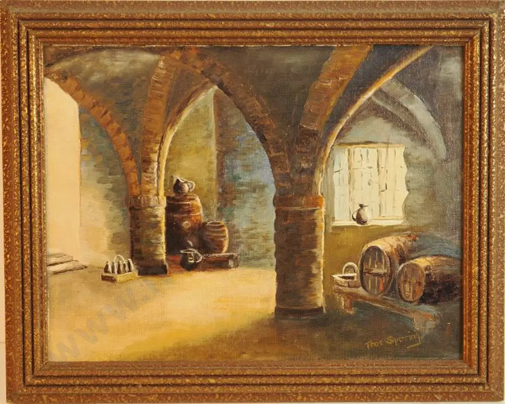 SPERRING, Thomas (Active 1920s) - The Cellar Image 1++