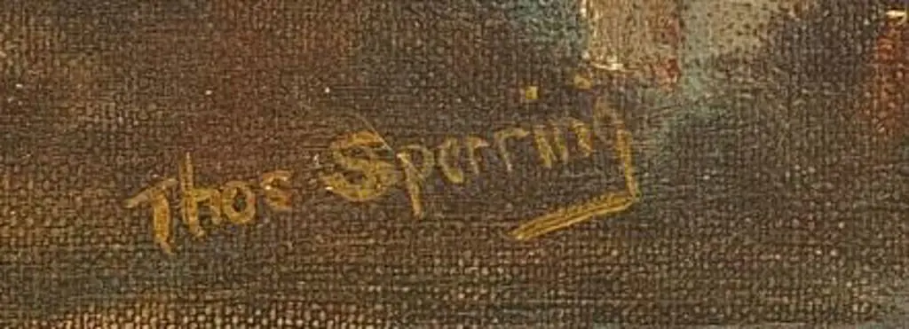 SPERRING, Thomas (Active 1920s) - The Cellar Image 1++