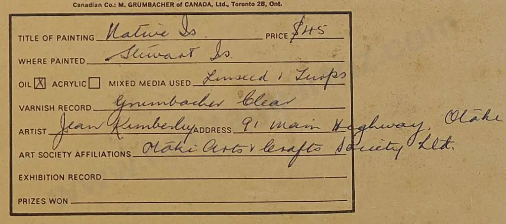 KIMBERLEY, Jean - Stewart Island, Natures's Island Image 1++