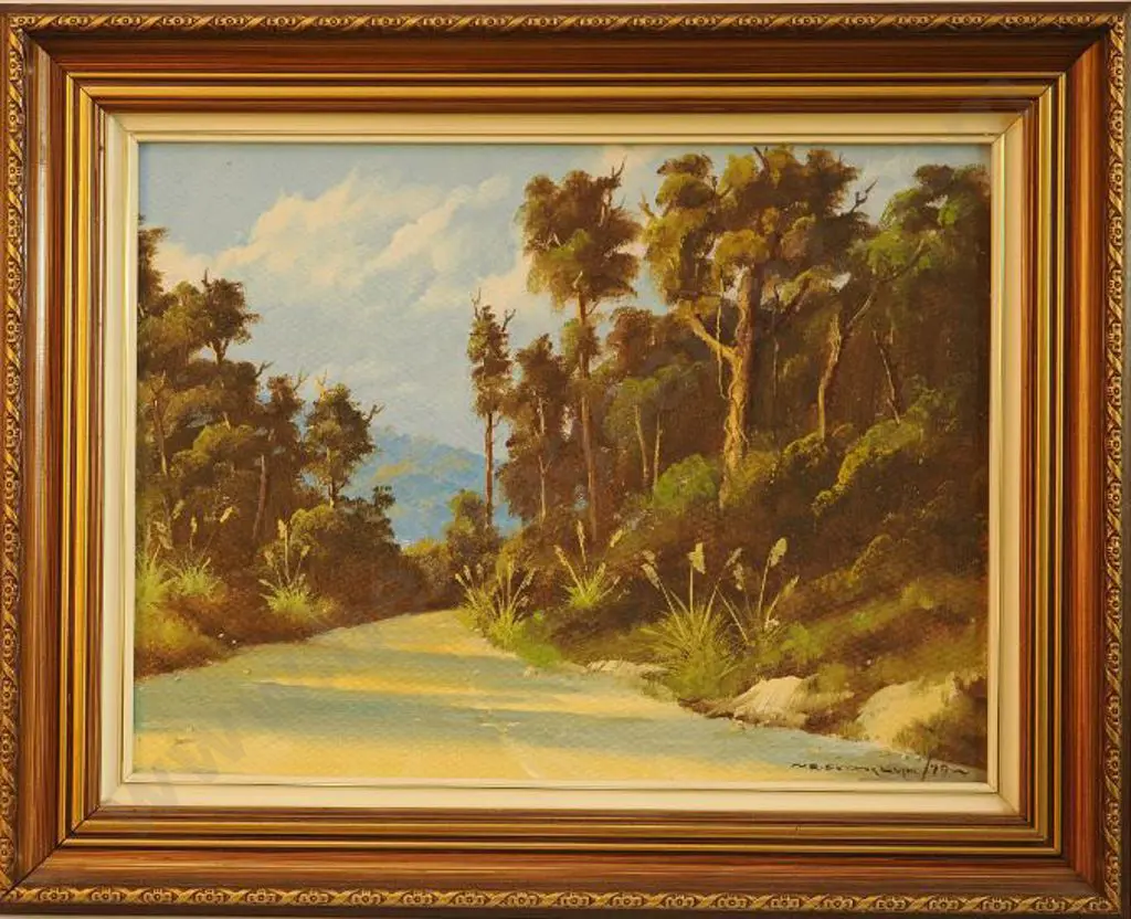 FRANKLYN, Richard (Active 1970s-80s) - Mountain Road near Ohakune Image 1++