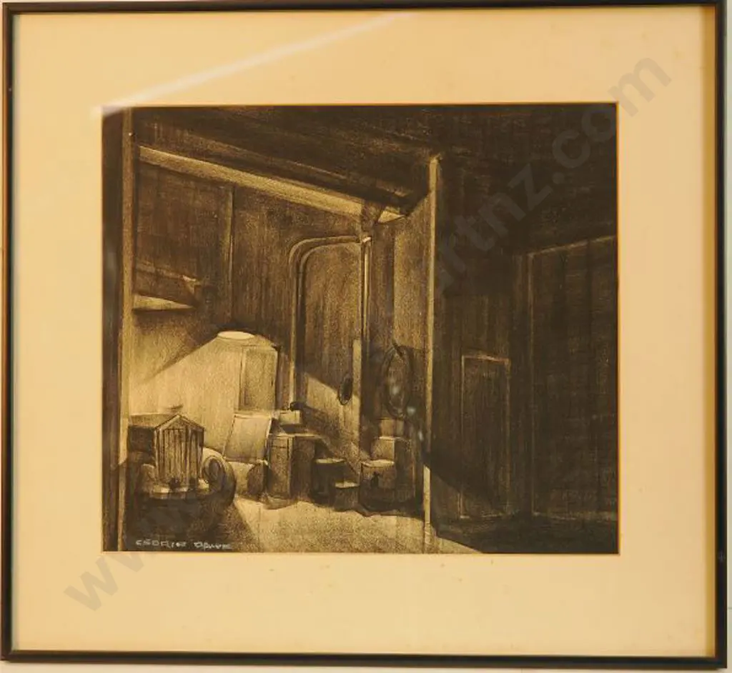 DAWE, George - Hotel Basement, 1947 - Once Upon a Dream Image 1++