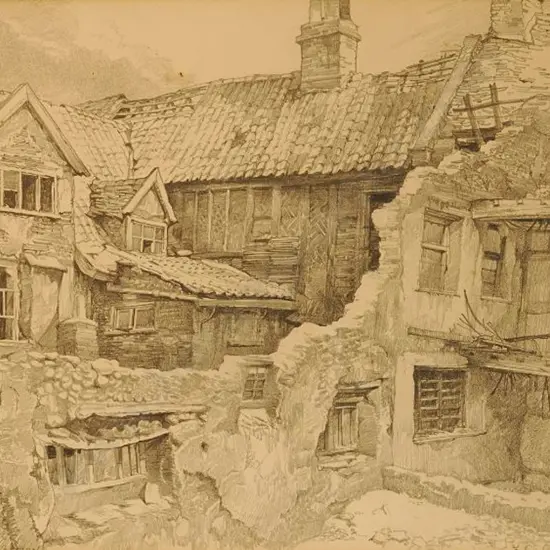 DAVIS, Frederick Coulson - Dutton Court,  Norwich, 1926