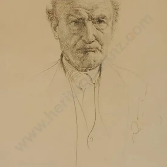 LINLEY-RICHARDSON, Harry (1878-1947) - Portrait of Unknown Man