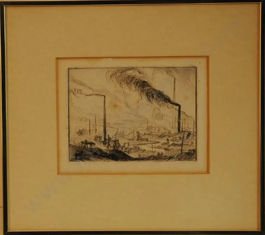 UNKNOWN Artist - Industrial Scene Image 1++