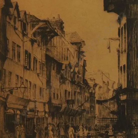 UNKNOWN Artist - European Street Scene