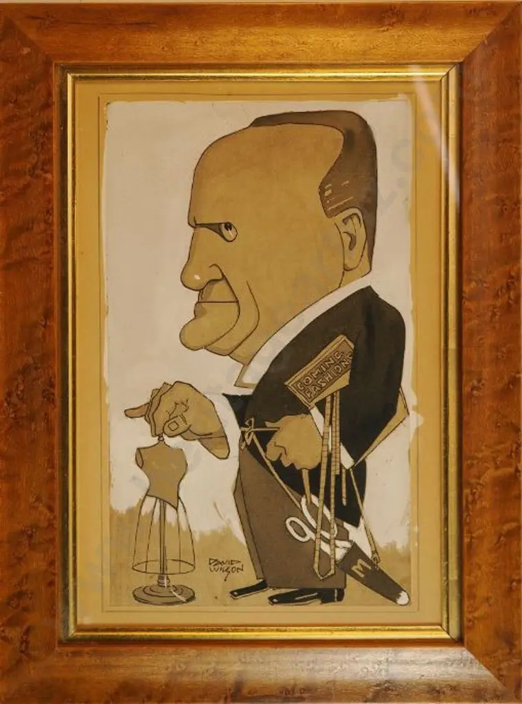 WILSON, David - Caricature of Unknown Male Image 1++