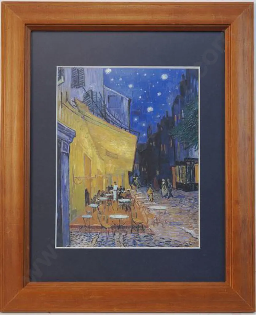 VAN GOGH, Vincent (1853-1890) - Cafe with Chairs Image 1++