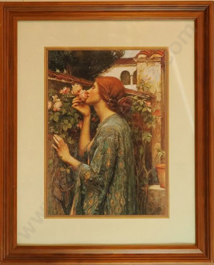 WATERHOUSE, K.B. - The Soul of the Rose, 1908 Image 1++