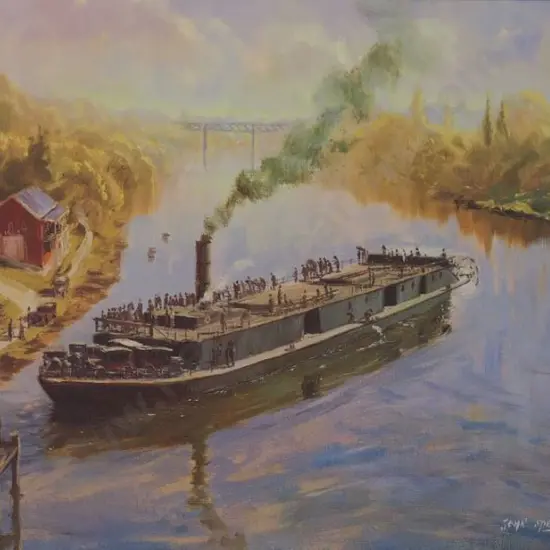 SPEEDY, John (1940-) - Paddle Steamer Rawhiti