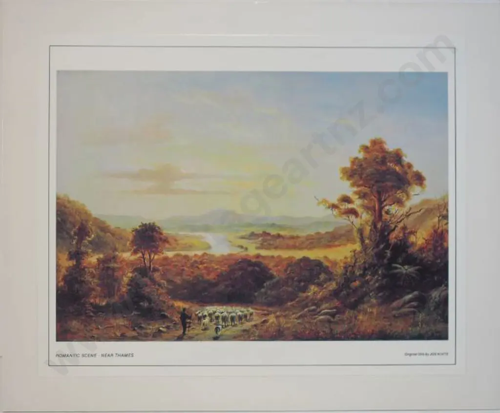 KIVITS, Jos (1945-) - Romantic Scene Near Thames Image 1++