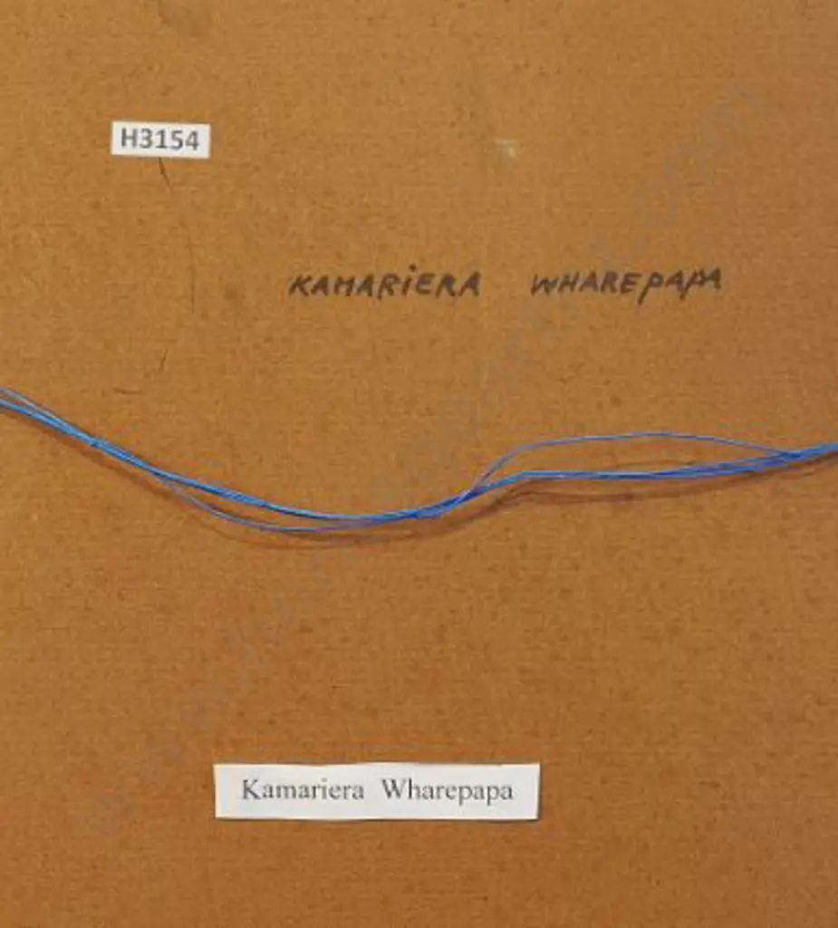 GOLDIE, Charles Frederick (1870-1947) - Kamariera Wharepapa Image 1++