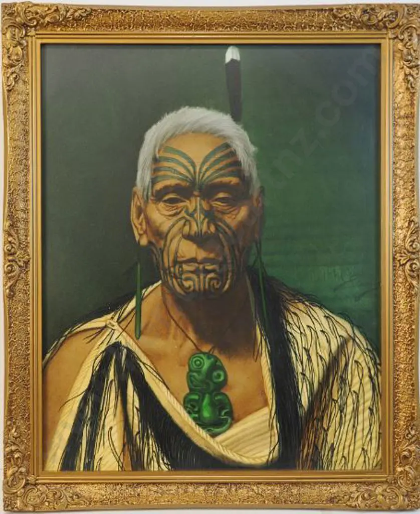 GOLDIE, Charles Frederick (1870-1947) - Kamariera Wharepapa Image 1++