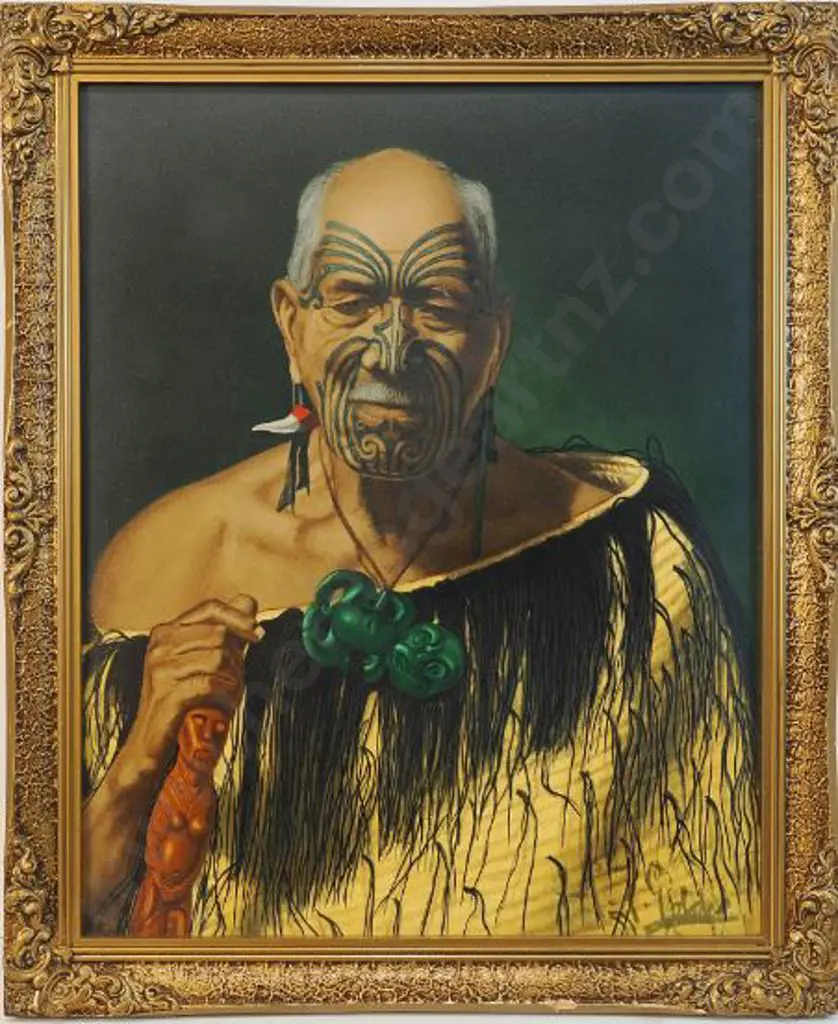 GOLDIE, Charles Frederick (1870-1947) - Patarfa Te Tuhi Image 1++