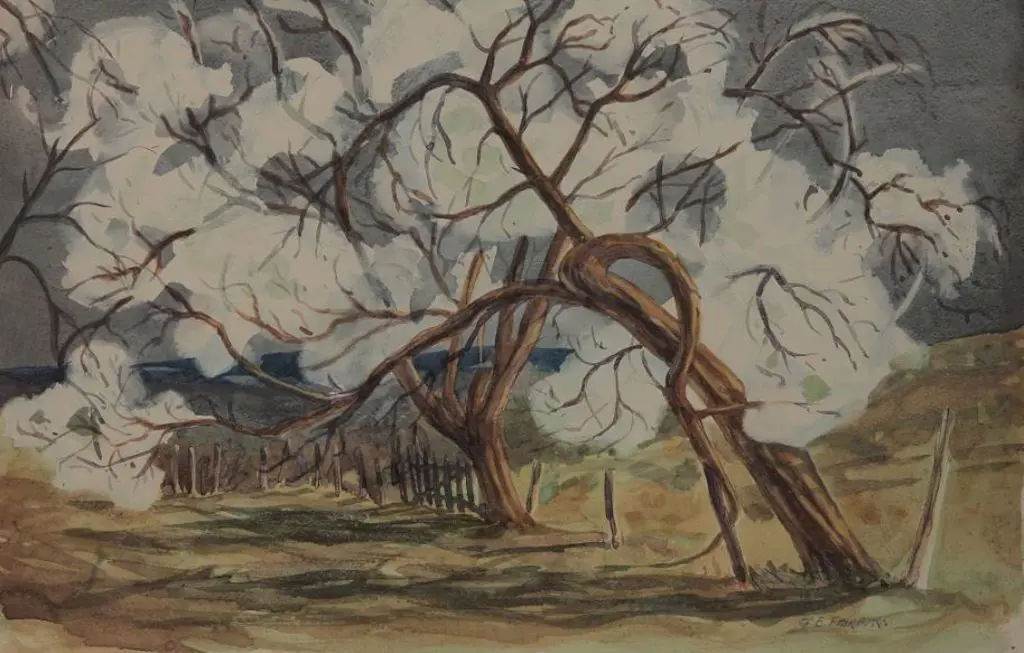 FAIRBURN, Geoffrey E. (1905-1999) - Landscape with Trees Image 1++