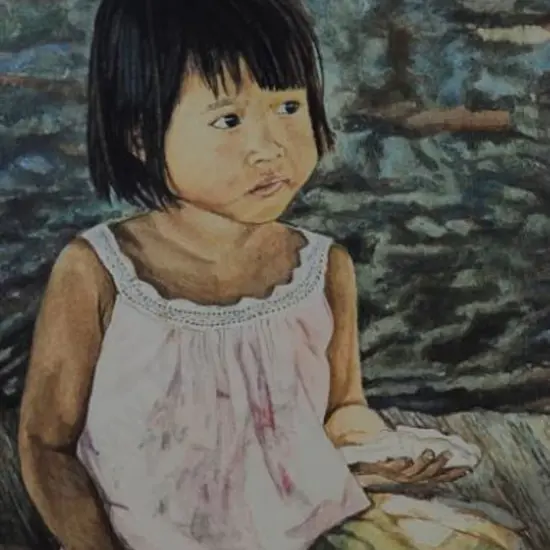 UNKNOWN Artist - Asian Girl Toddler