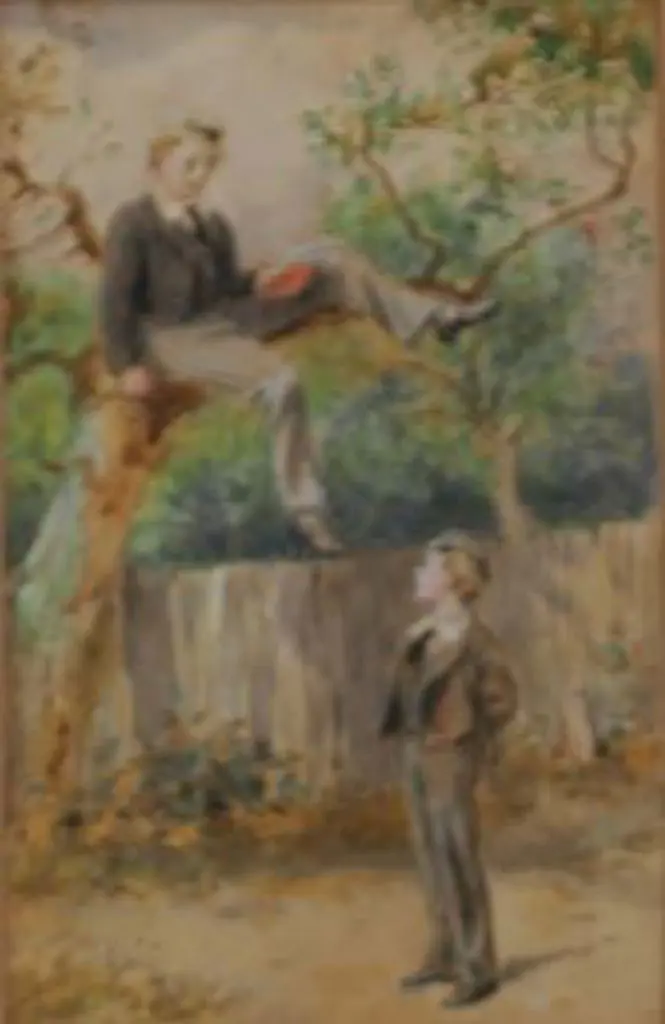 CALLCOTT, Sir Augustus Wall R.A. (1779-1844) - Westminster Abbey Choir Boys (c.1830) Image 1++