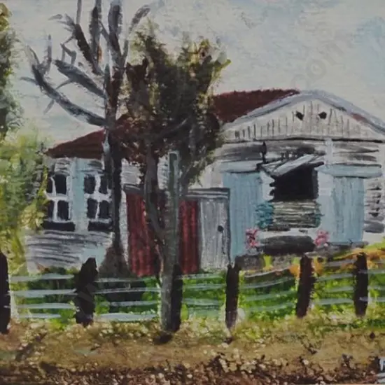 Van BUSSEL, R. - Country Cottage in Trees