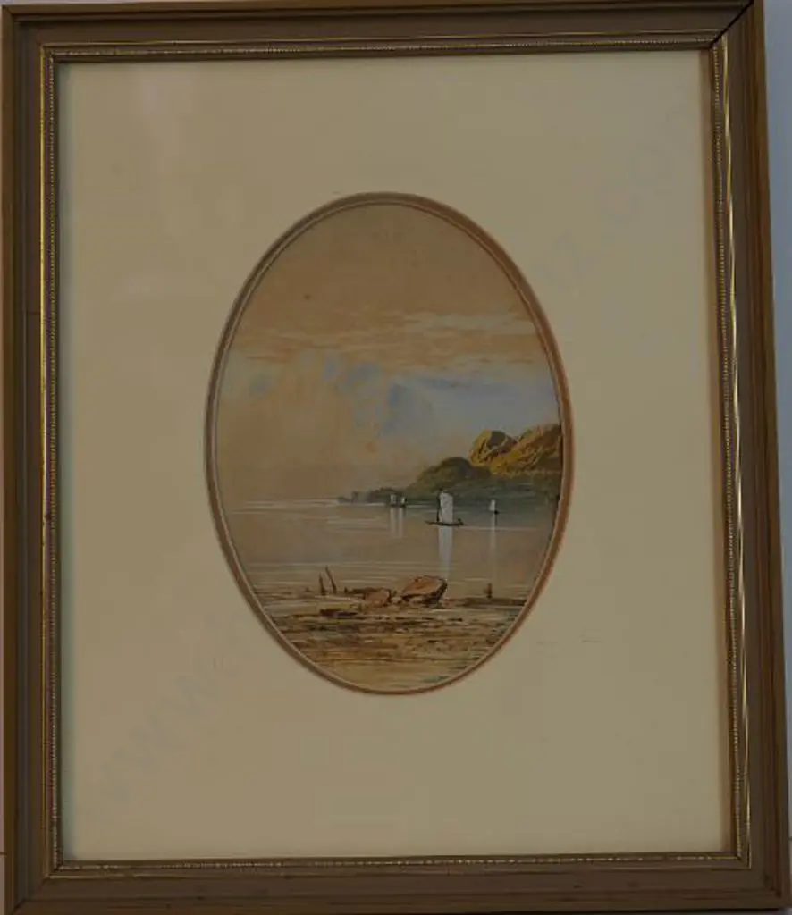 UNKNOWN Artist - Boats in Bay Image 1++