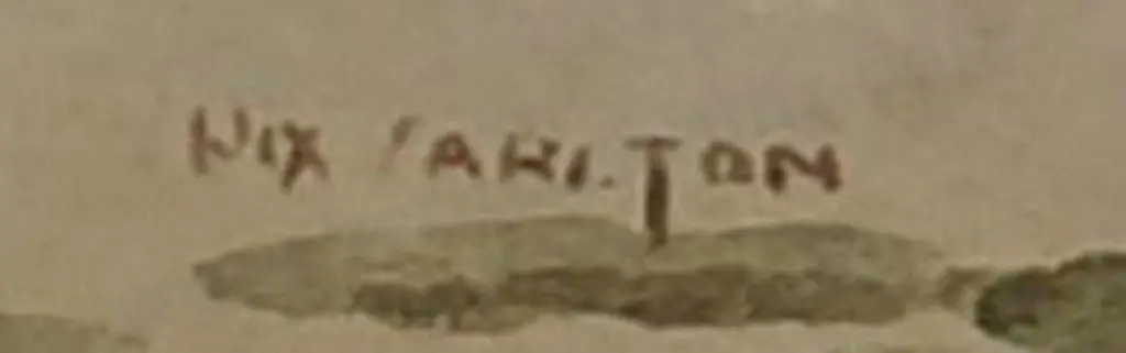 CARLTON, Rix (1890-1962) - Bay with Tree Image 1++