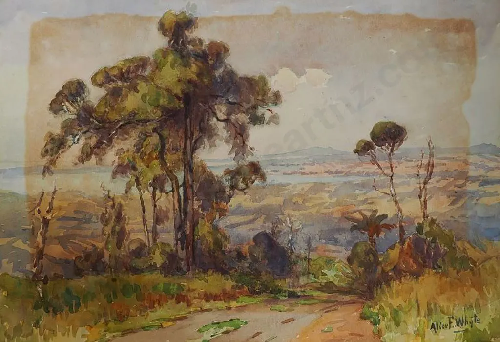 WHYTE, Alice (1877-1952) - Landscape Image 1++