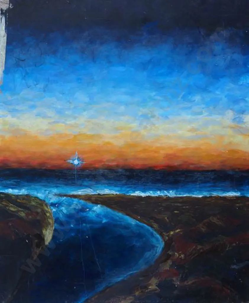 GREHAN, Joan (1920-2007) - Sunset on Ocean Image 1++