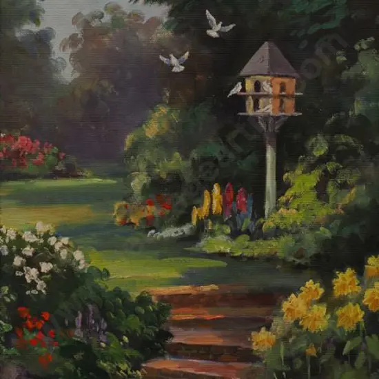 PAPPS, Ernest (1929-) - The Dove cote