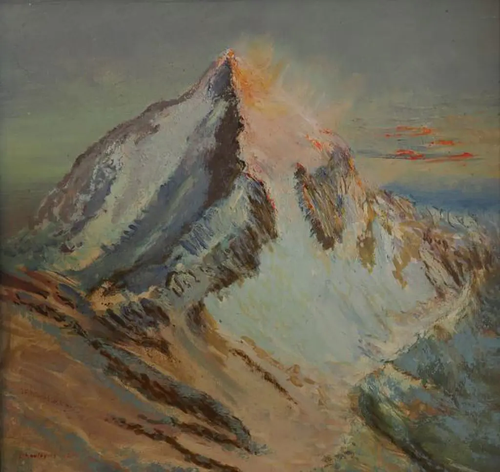 HOLMES, Randolph Bezzant (1888-1973) - Dhaulagiri, Nepal Image 1++