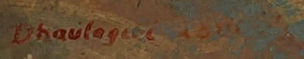 HOLMES, Randolph Bezzant (1888-1973) - Dhaulagiri, Nepal Image 1++