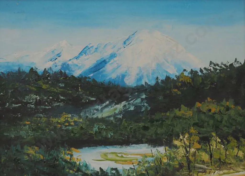 UNKNOWN artist - Alpine Landscape Image 1++